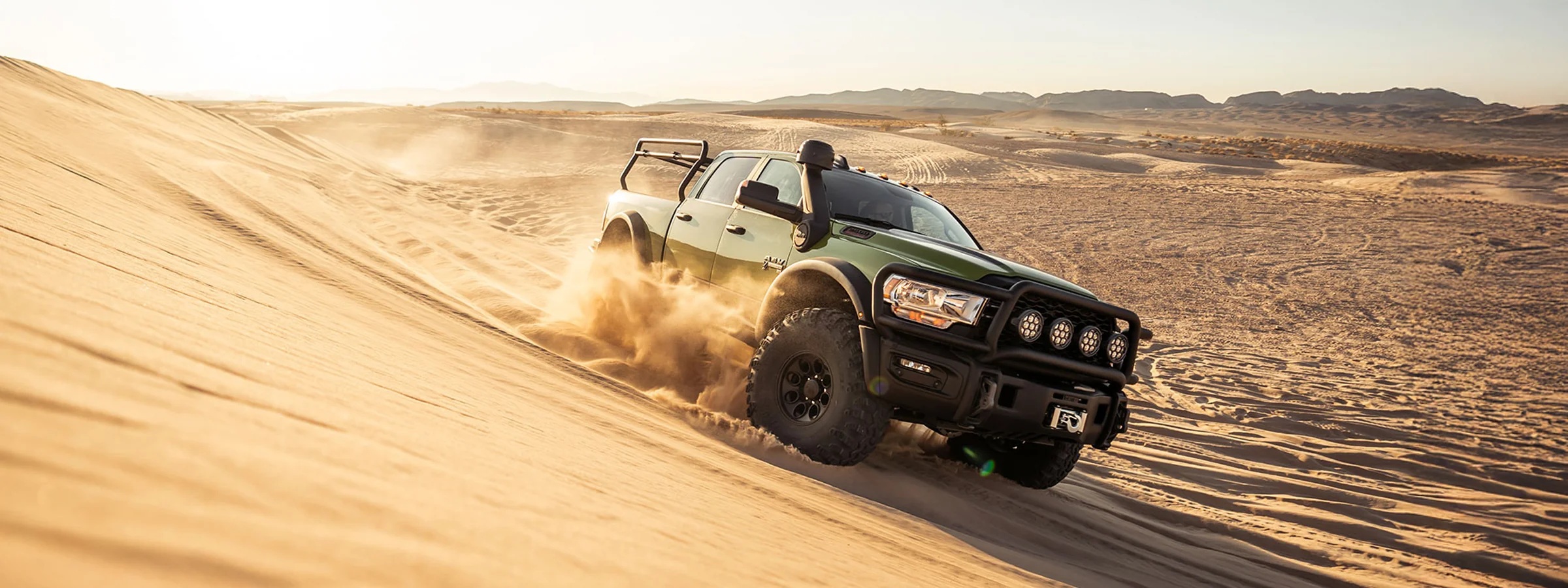 AEV Prospector XL in the dunes