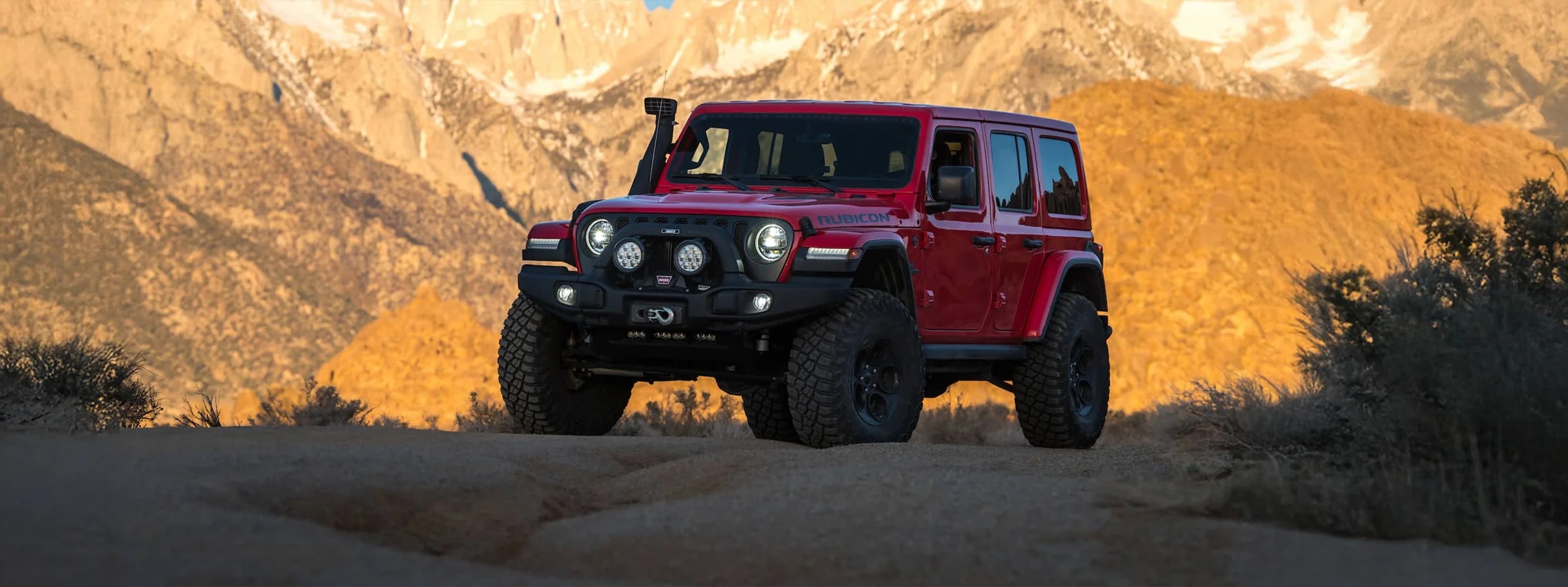 AEV JL Wrangler in the mountains